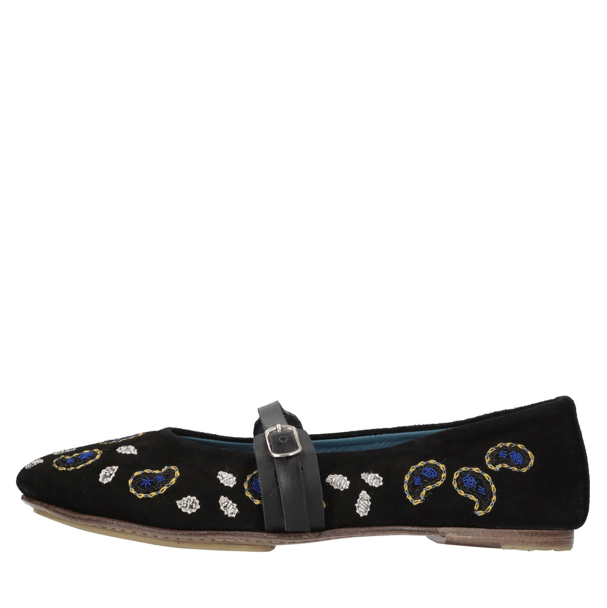 Ballerine in camoscio 
