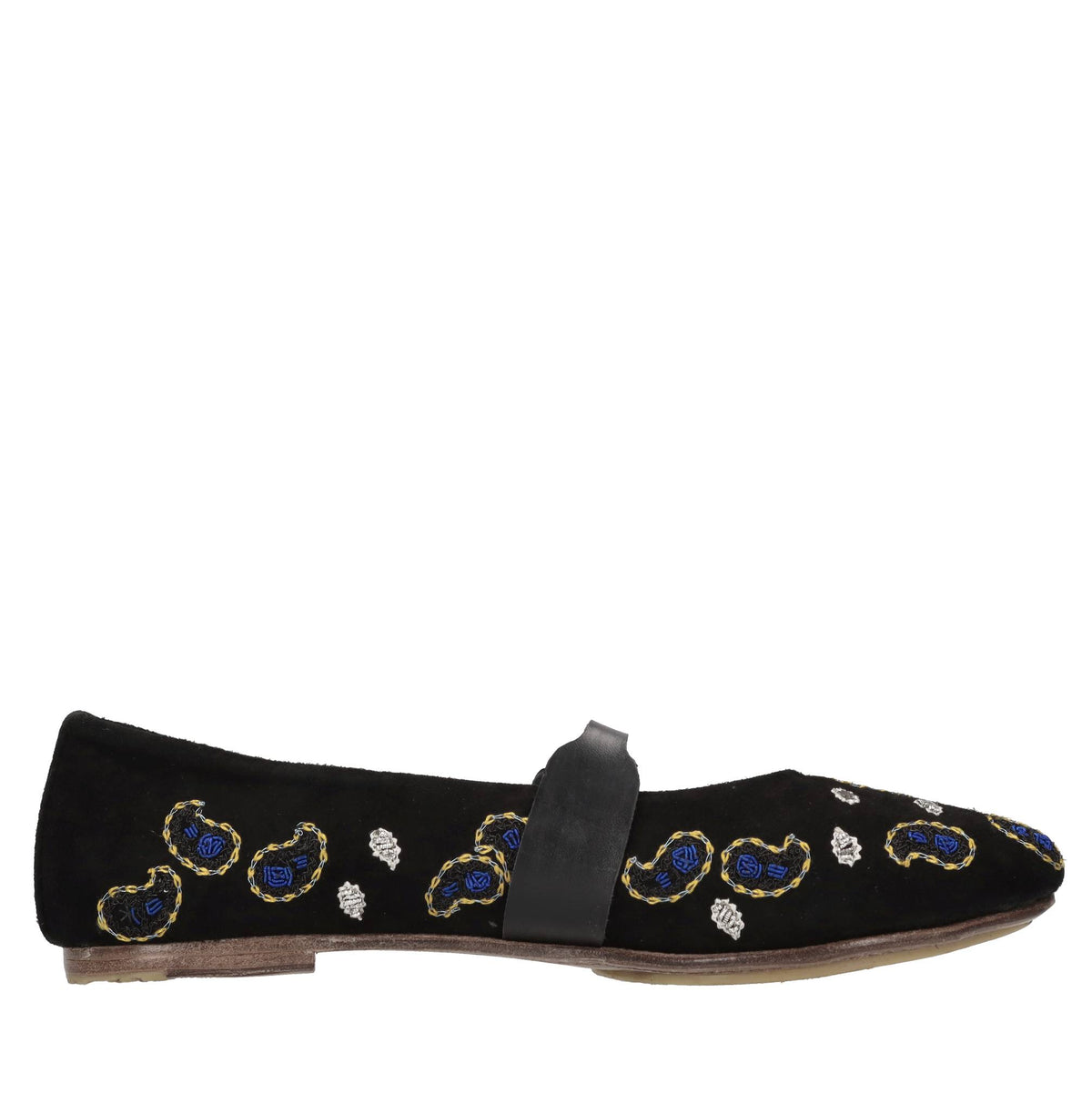 Ballerine in camoscio 