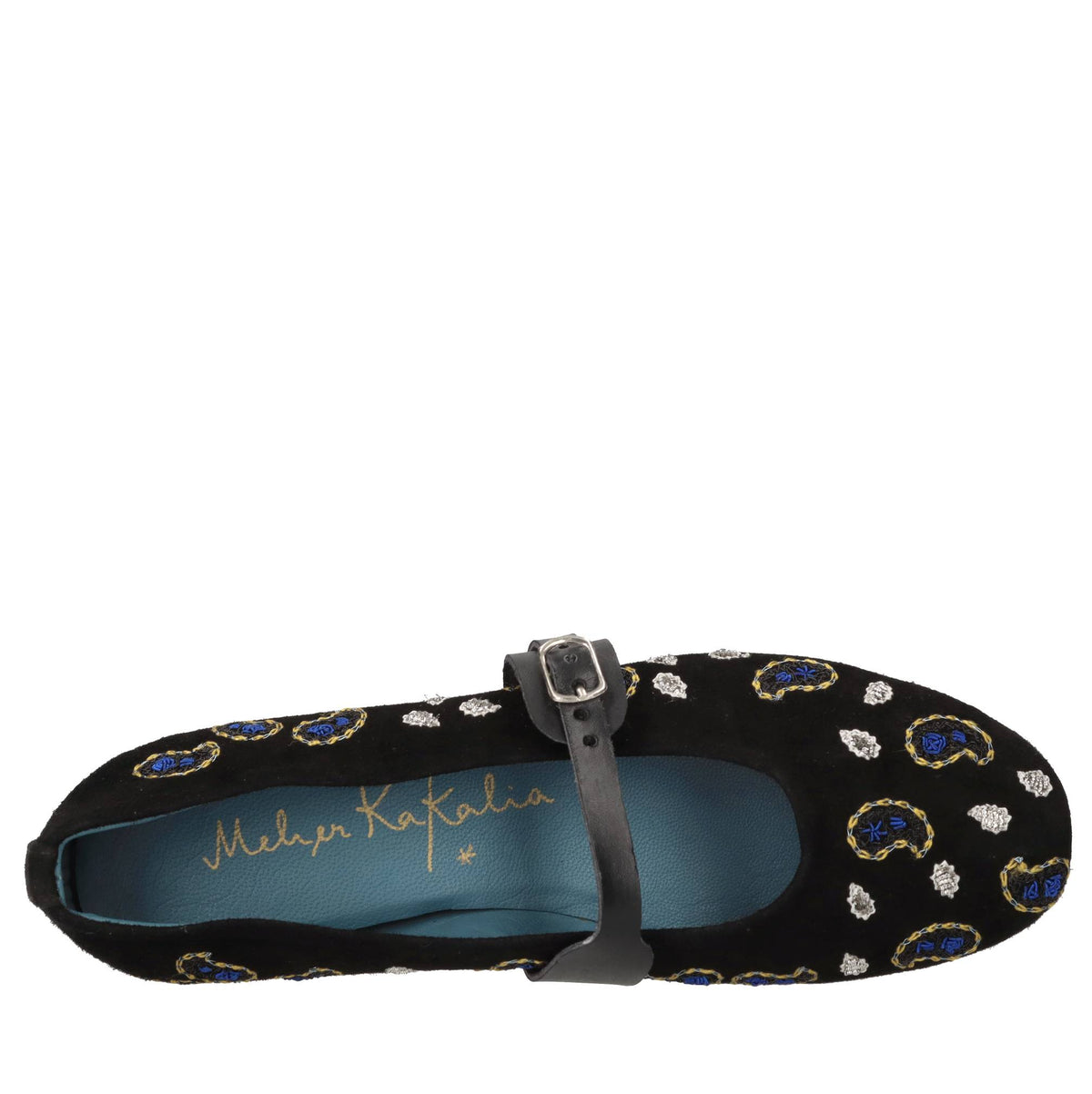 Ballerine in camoscio 