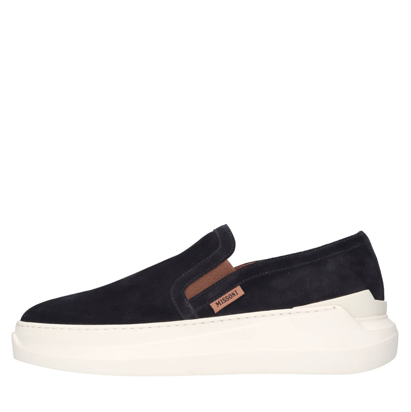 Slip-on in camoscio 