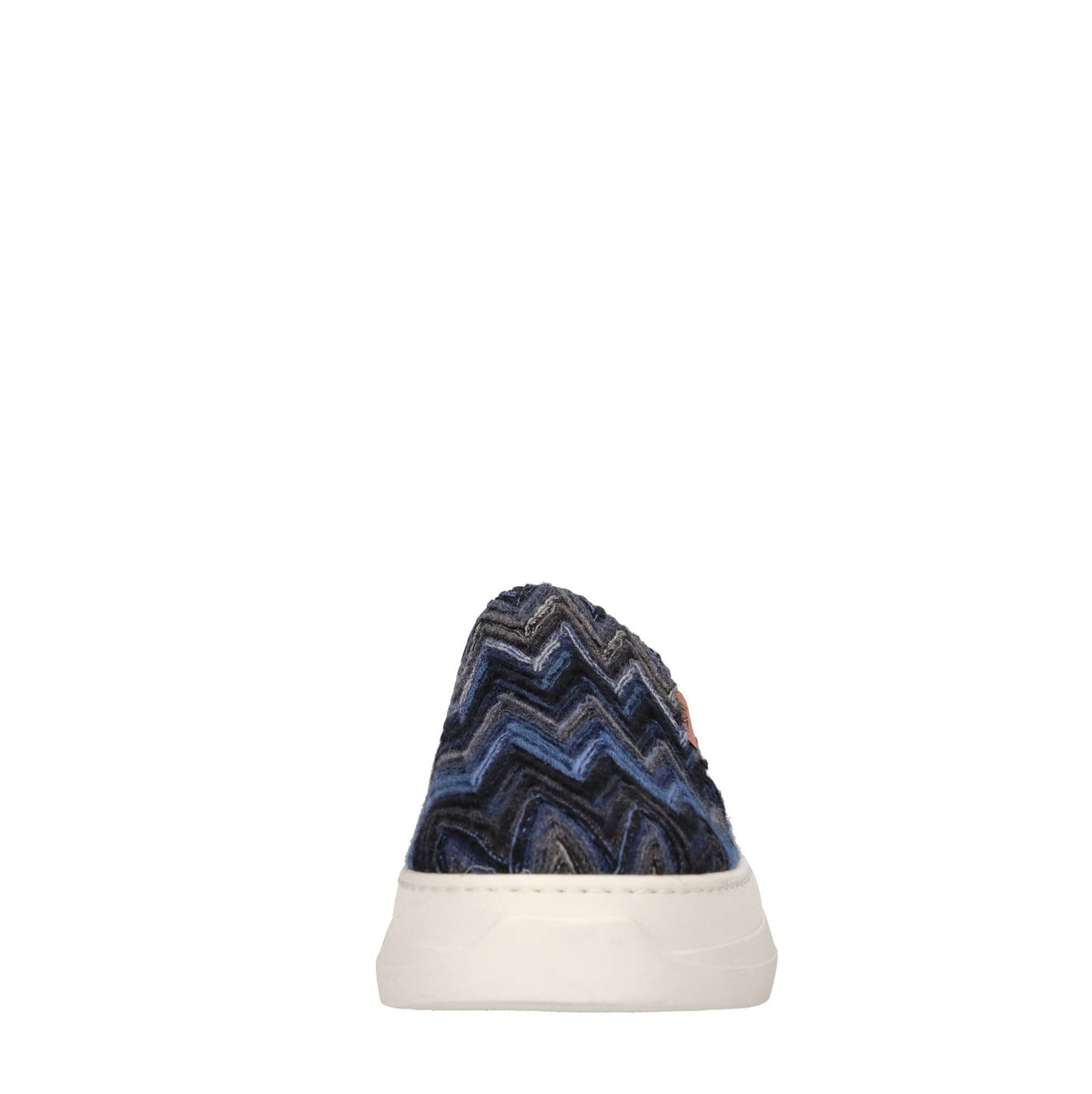 Slip-on in tessuto zig zag 