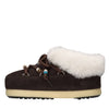 MOON BOOT Stivaletti in camoscio e pelliccia
