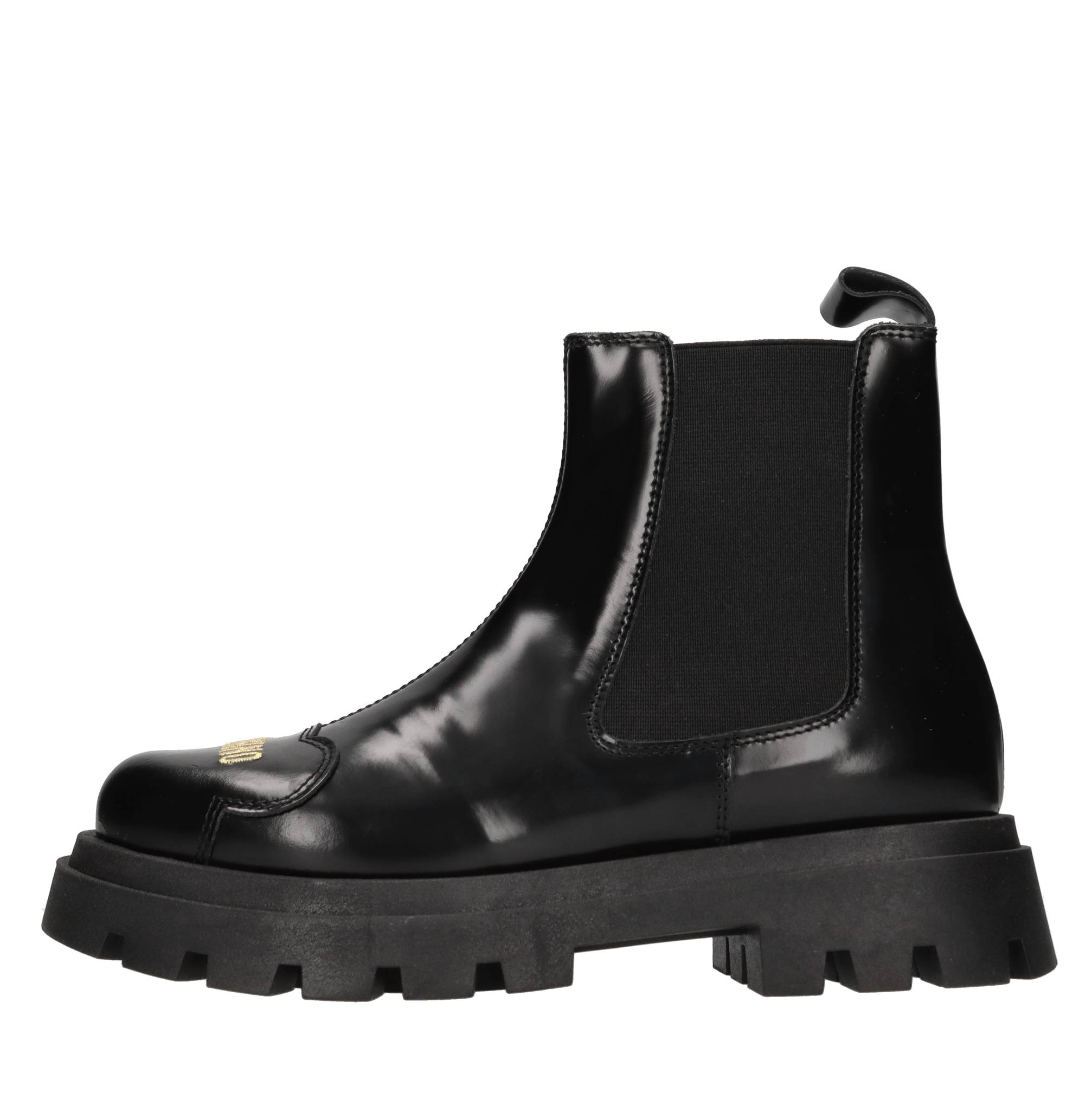 Stivaletti beatles in pelle 