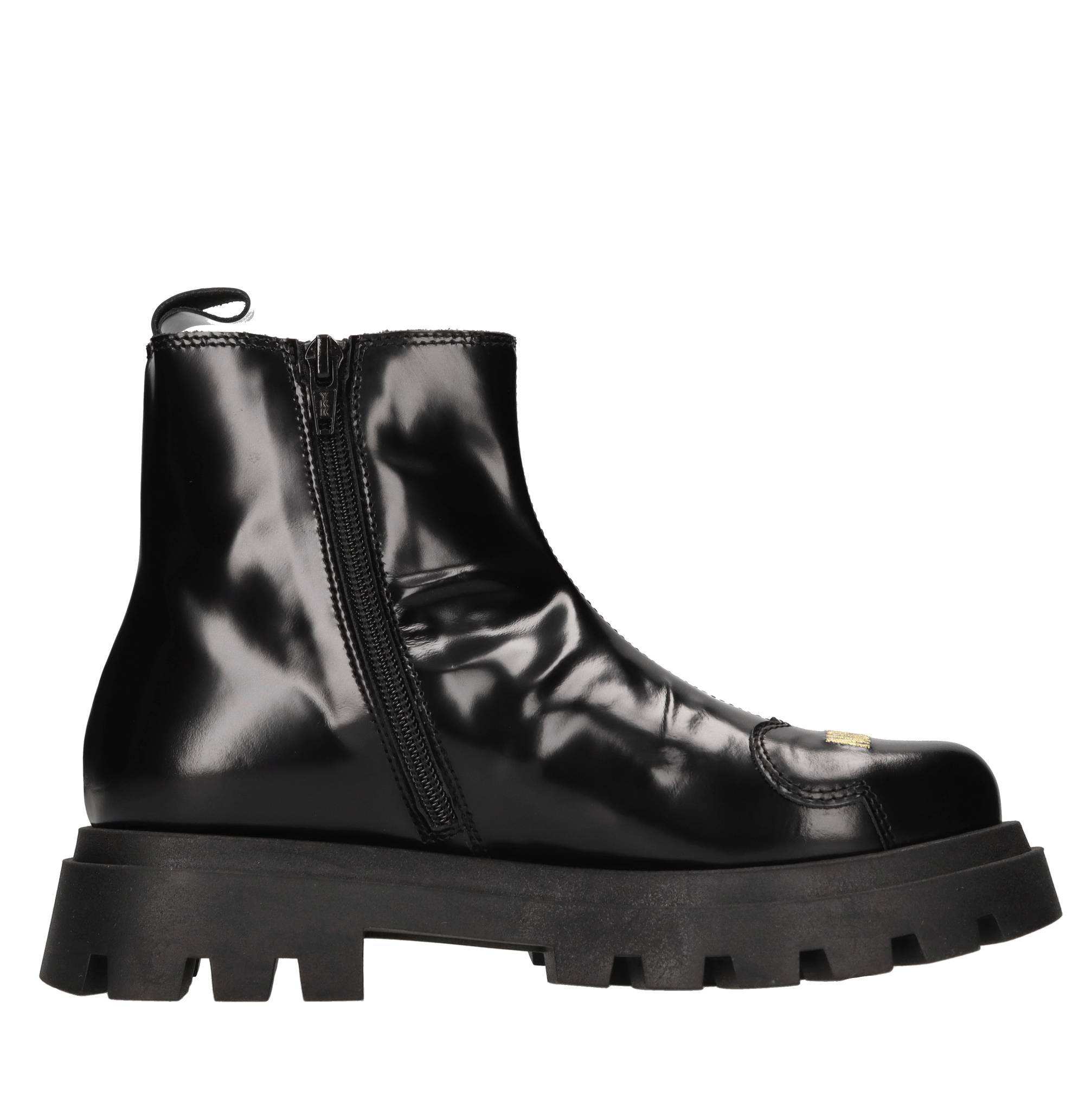 Stivaletti beatles in pelle 