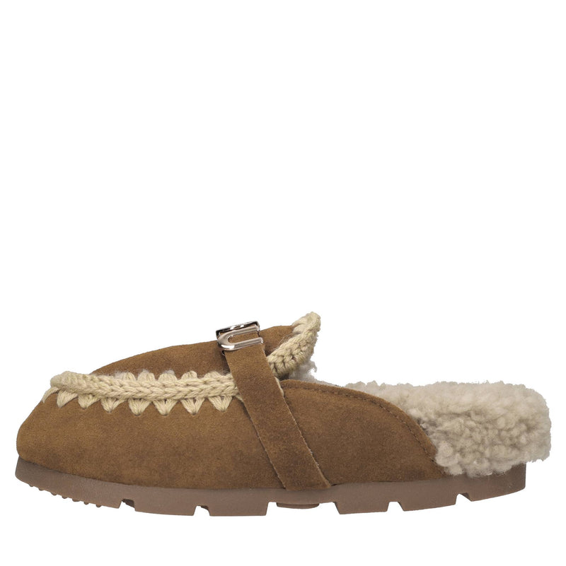 Sabot in camoscio 