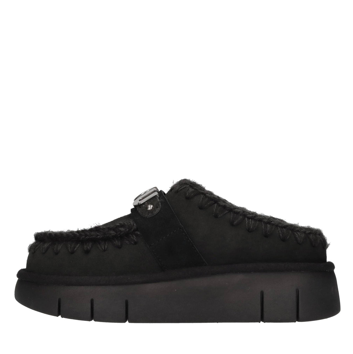 Sabot in camoscio 