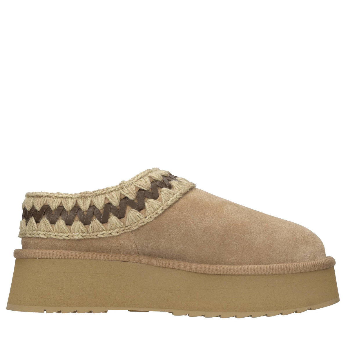 Sabot in camoscio 