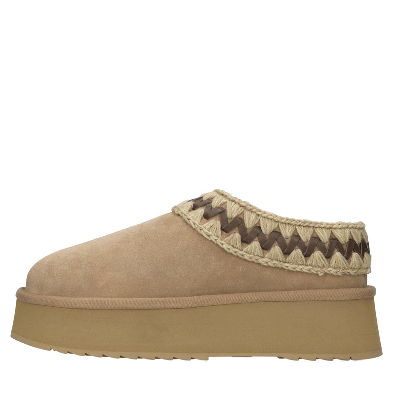 Sabot in camoscio 