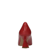 Décolleté in pelle 
