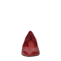 Décolleté in pelle 