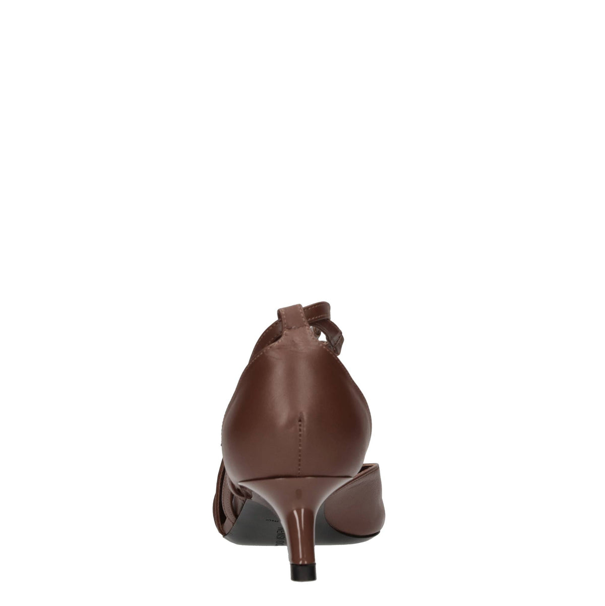 Décolleté in pelle 