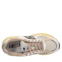 Sneakers in camoscio, tessuto e altre materie 