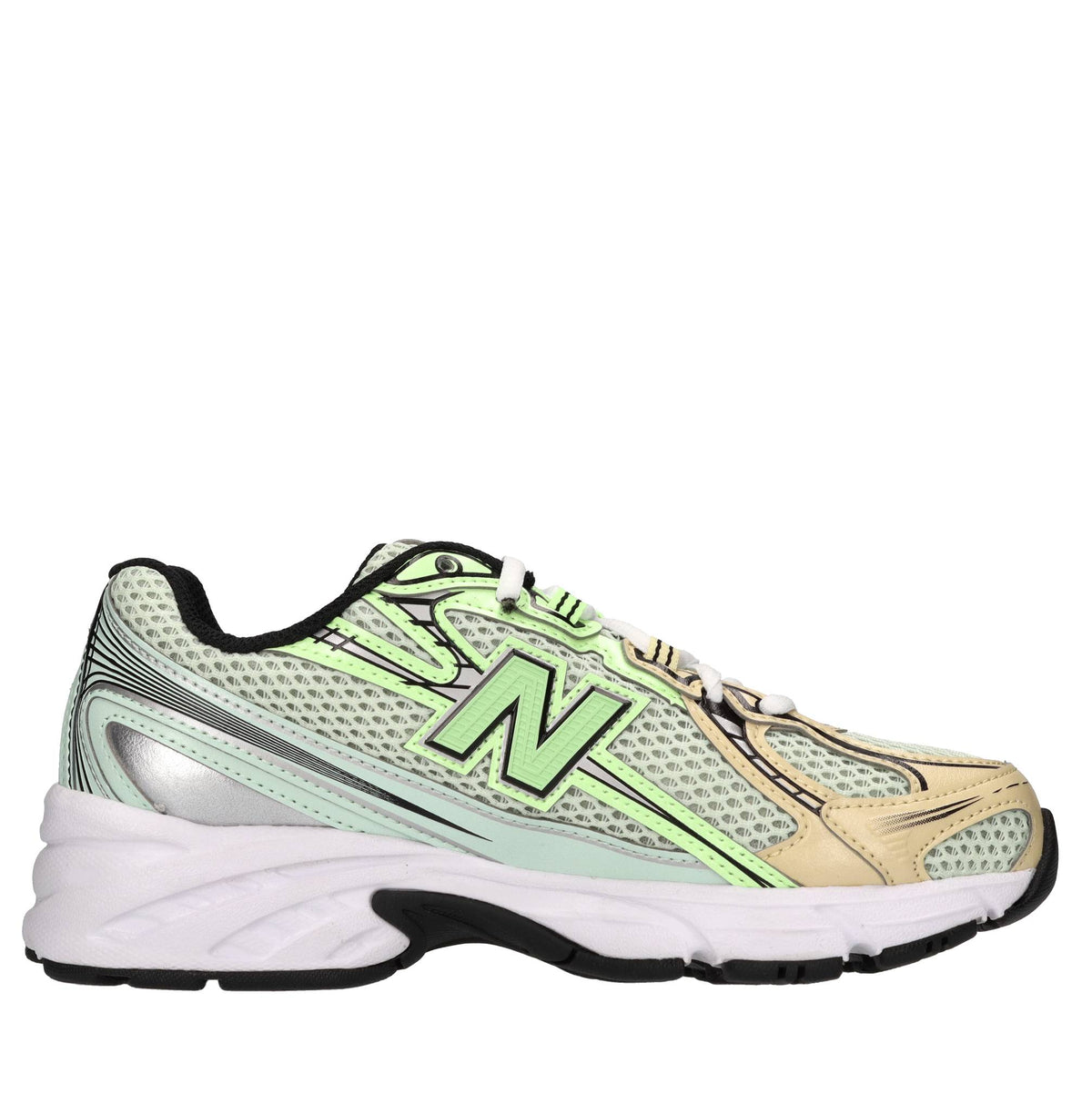 Sneakers in tessuto e altre materie 