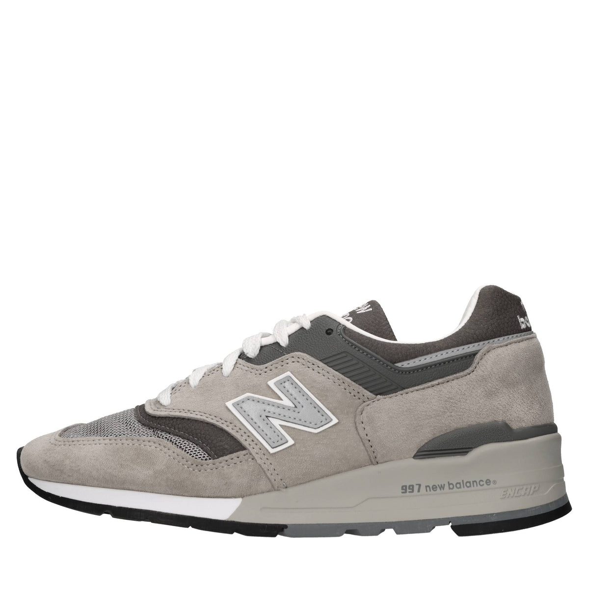 Sneakers in camoscio, tessuto e altre materie 