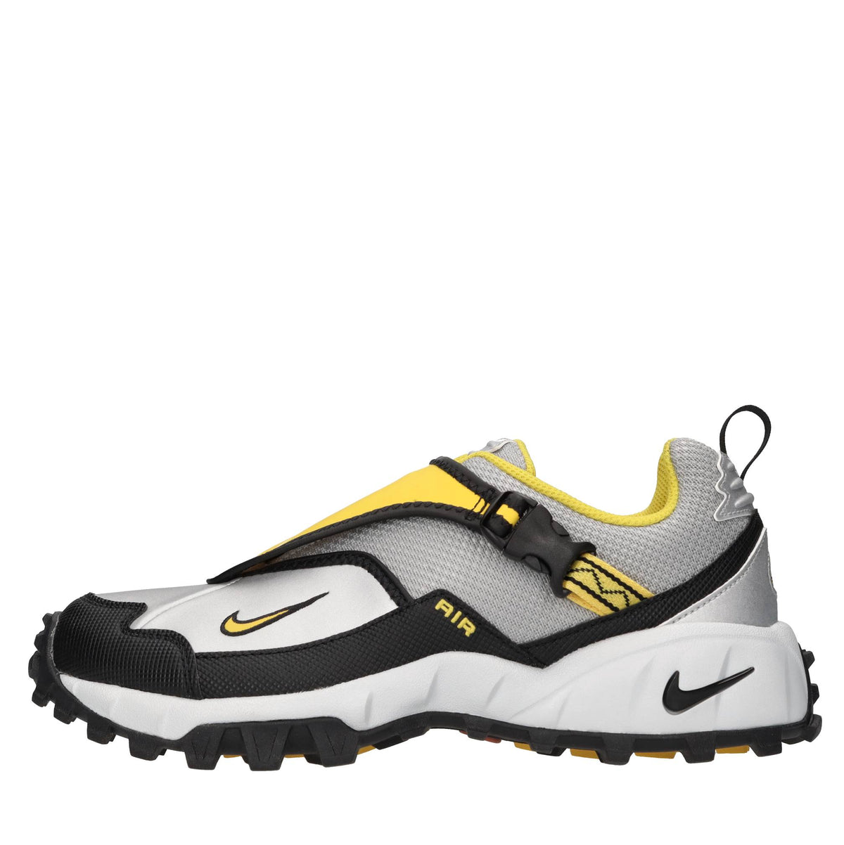 Sneakers in ecopelle e tessuto 