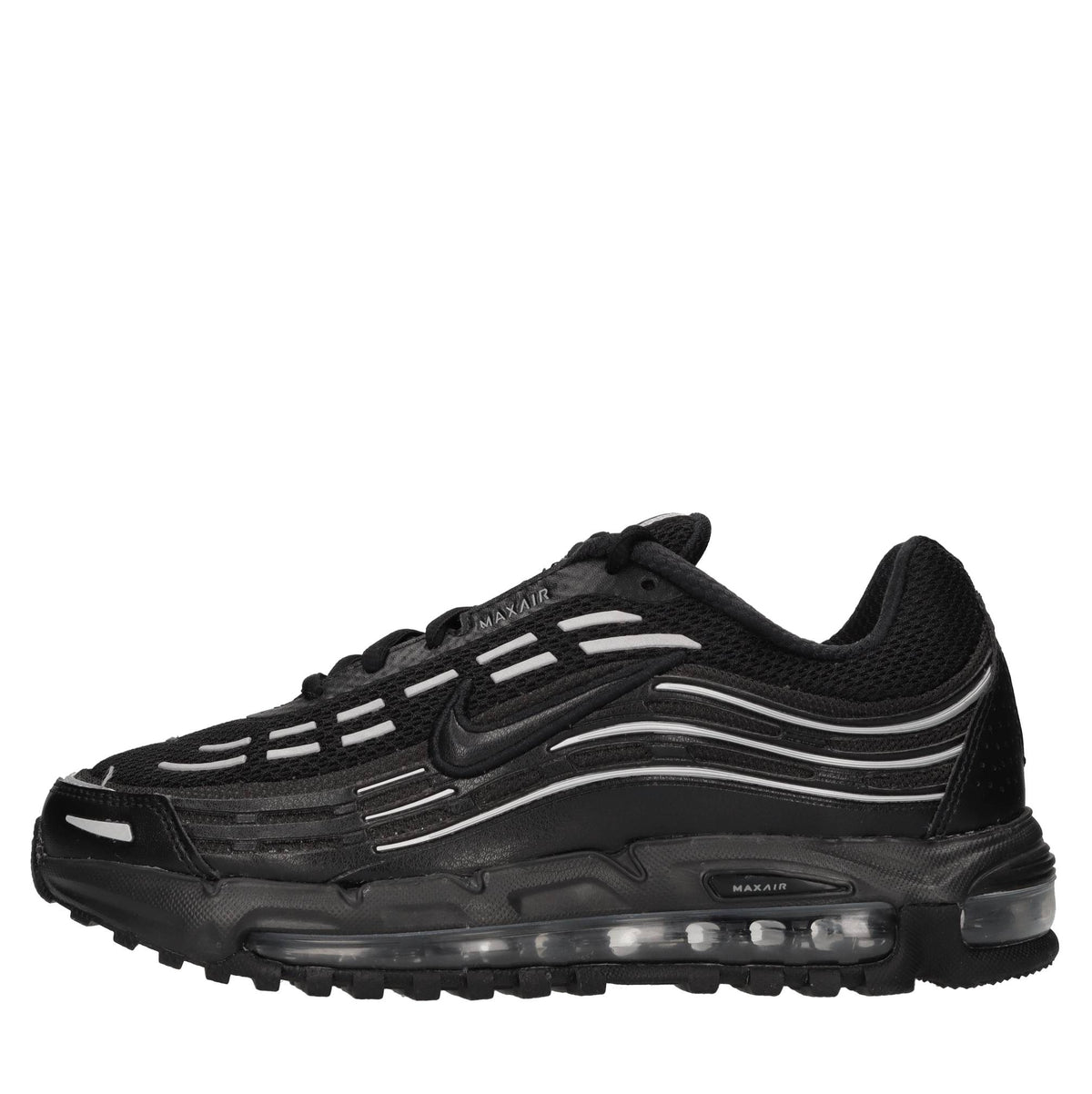 Sneakers in pelle, tessuto e altre materie 