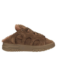 Sneakers slingback in camoscio 