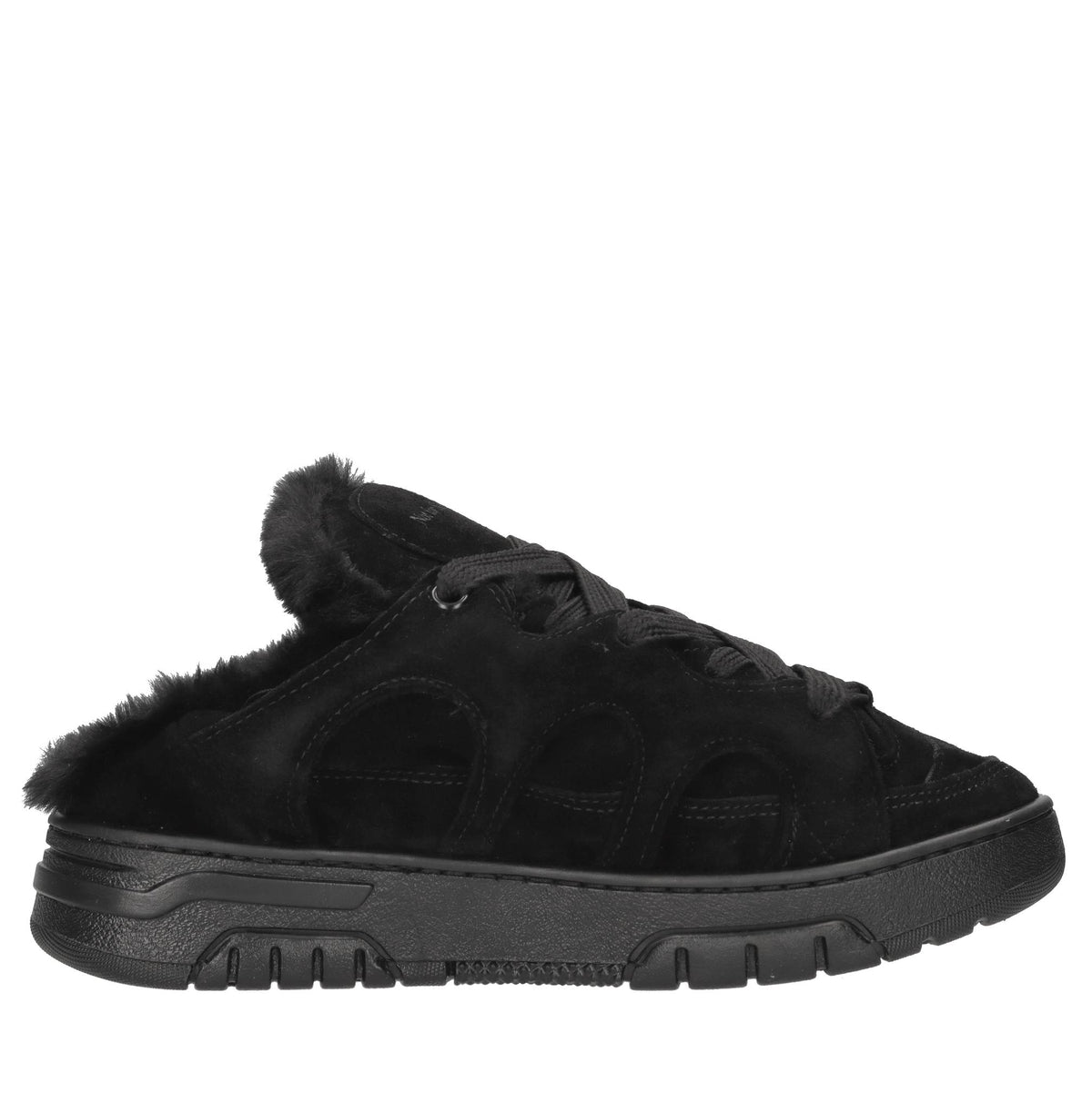 Sneakers slingback in camoscio 
