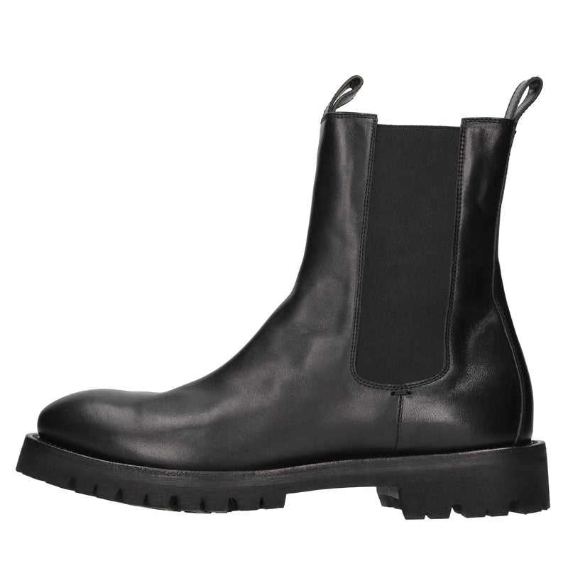 Stivaletti beatles in pelle 