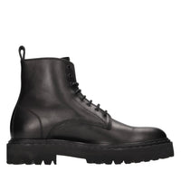 Stivaletti anfibi in pelle 