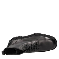 Stivaletti anfibi in pelle 