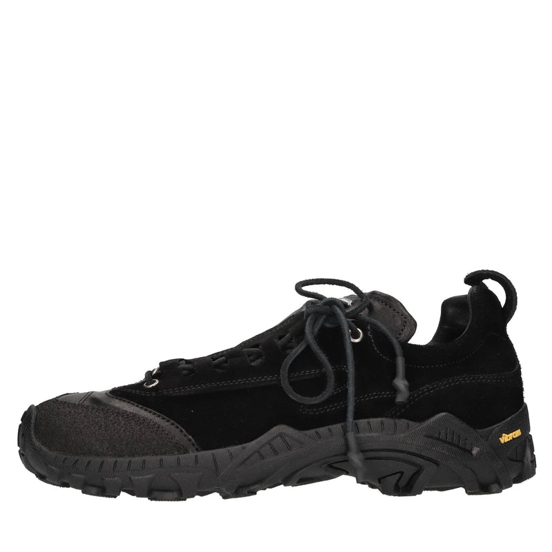 Sneakers in pelle e camoscio 