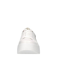 Sneakers in ecopelle e tessuto 
