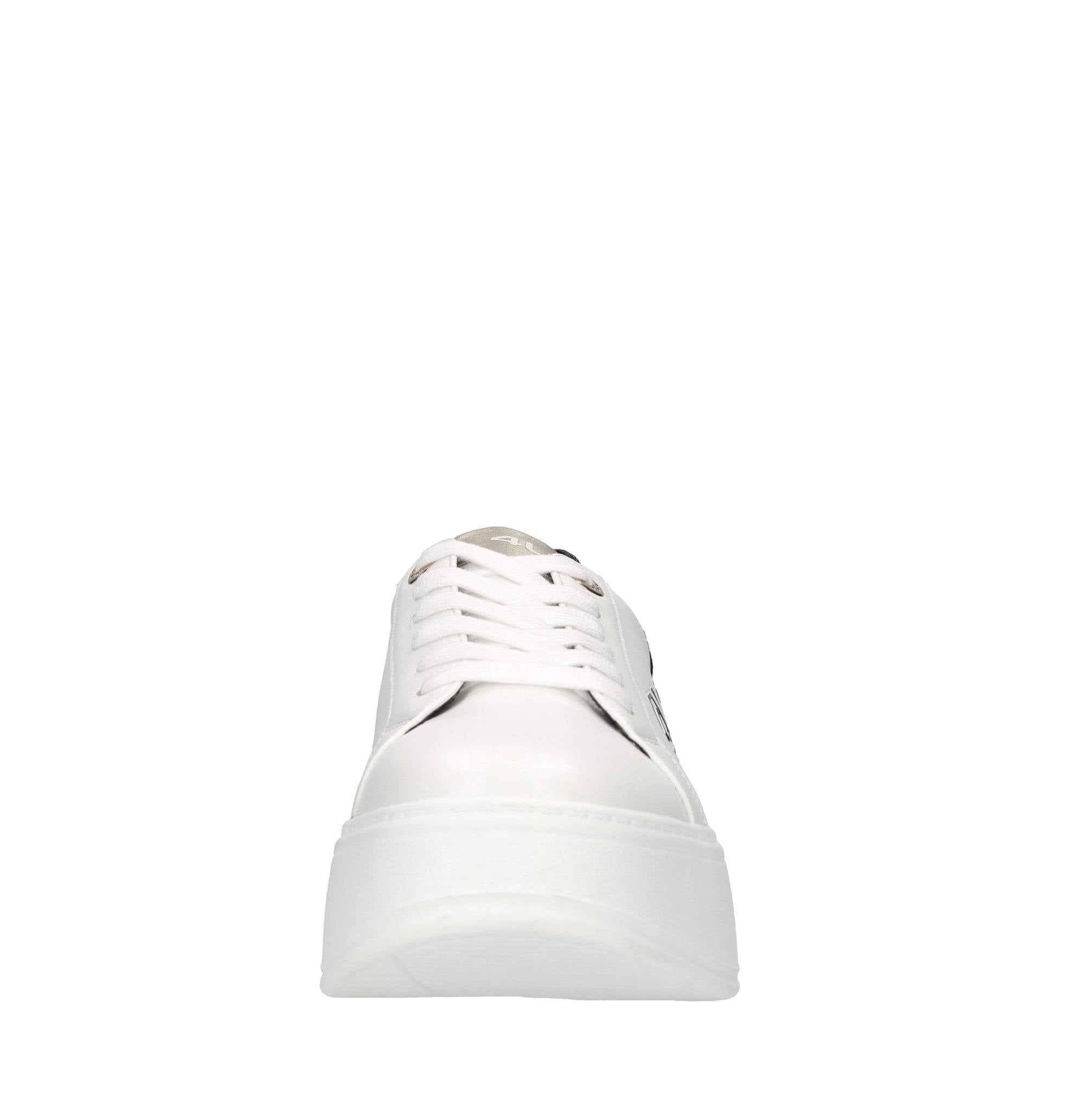 Sneakers in ecopelle e tessuto 