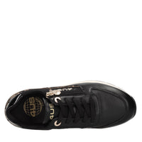 Sneakers in ecopelle e tessuto 