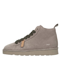Sneakers modello P001 ANKLE BOOT in camoscio 