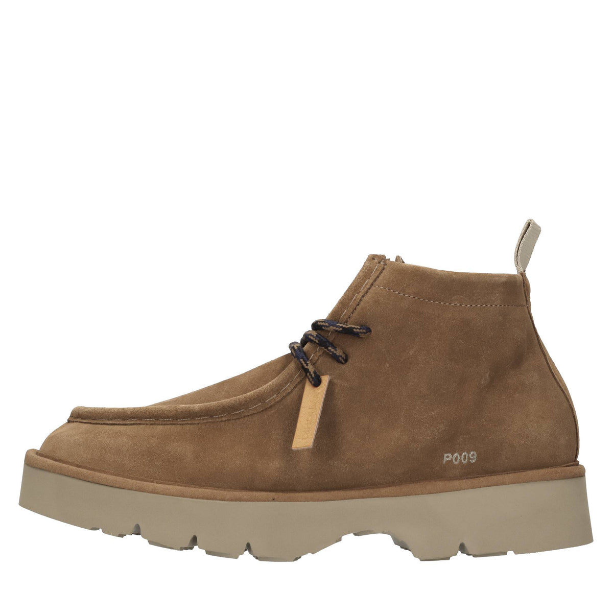 Polacchine modello P09 ANKLE BOOT  in camoscio 