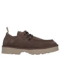 Stringate  modello P009 LACE-UP SHOE  in camoscio 