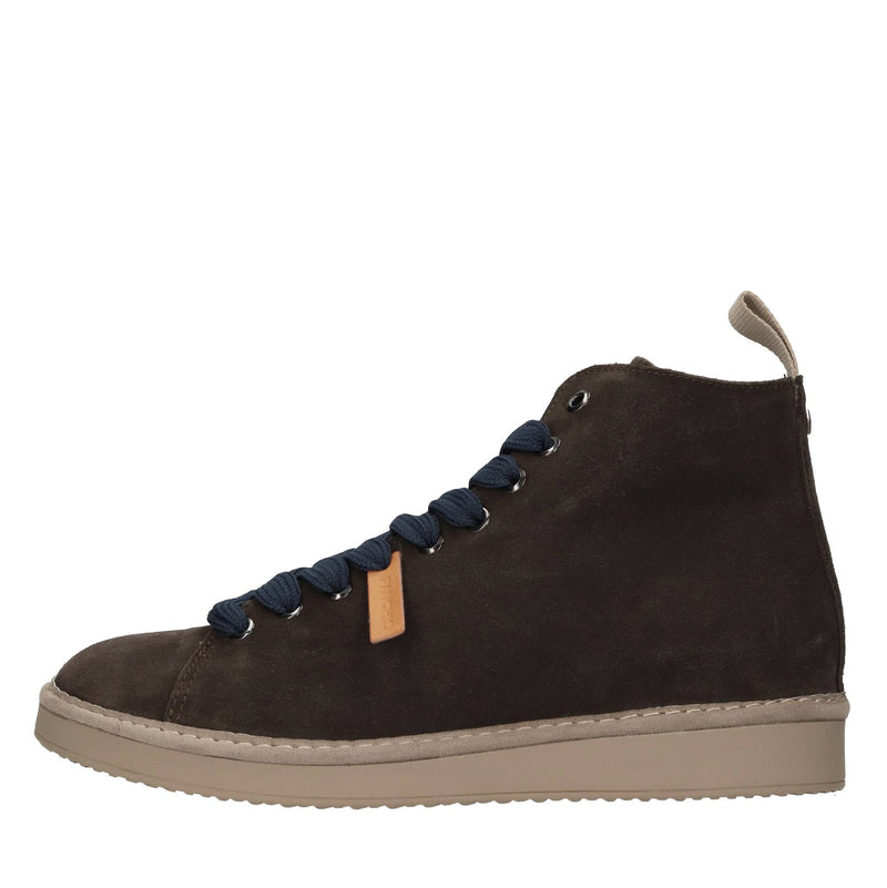 Sneakers modello P01 ANKLE BOOT  in camoscio 