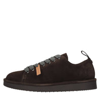Sneakers modello P01 LACE-UP SHOE in camoscio 