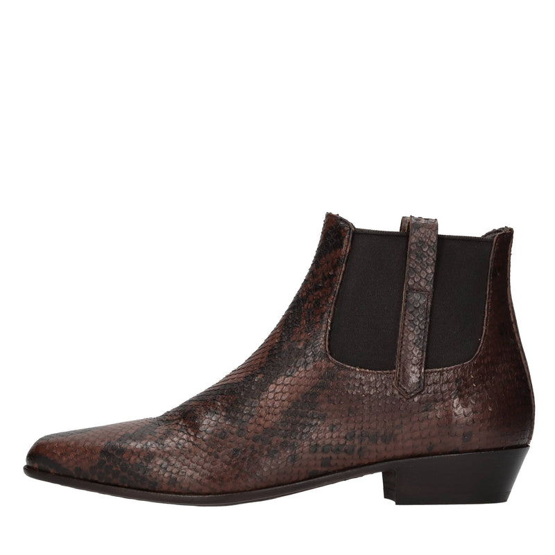 Stivaletti beatles in pelle 