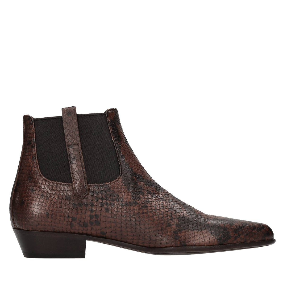 Stivaletti beatles in pelle 