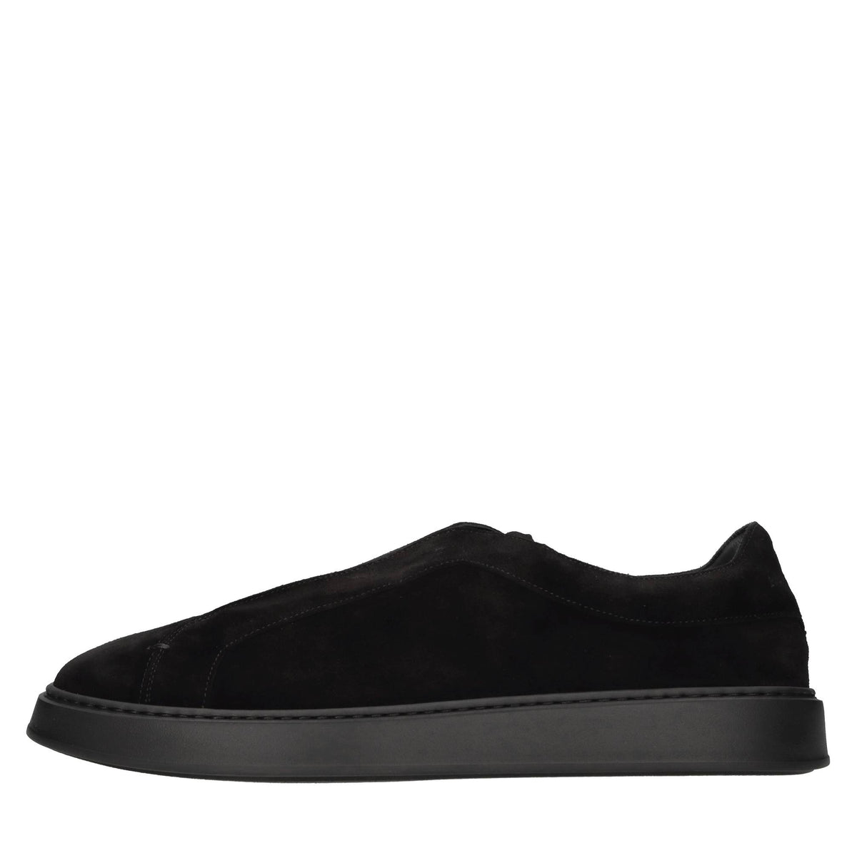 Sneakers slip-on in camoscio 