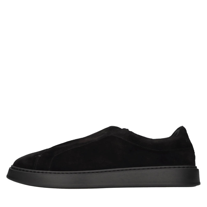Sneakers slip-on in camoscio 