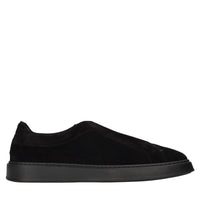Sneakers slip-on in camoscio 