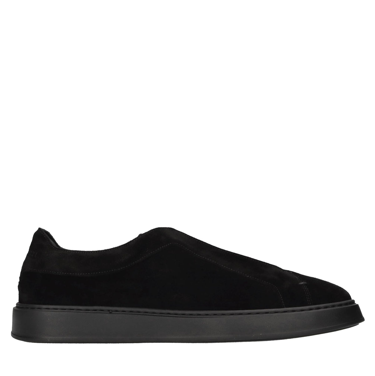 Sneakers slip-on in camoscio 