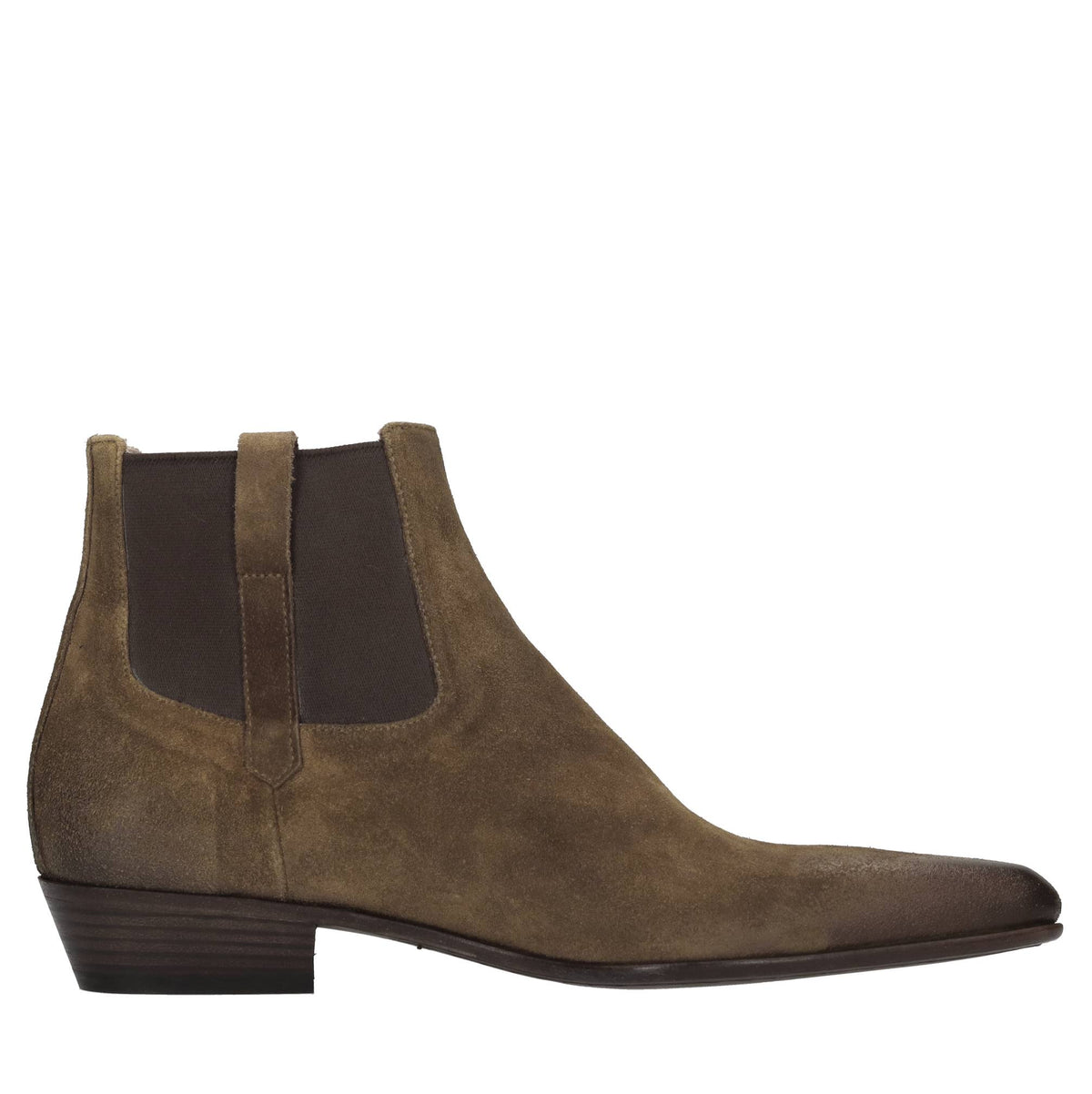 Stivaletti beatles in camoscio 