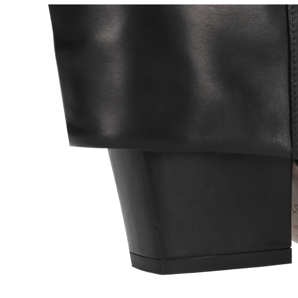 Stivali cuissard Jane Fold in pelle 