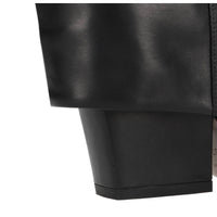 Stivali cuissard Jane Fold in pelle 