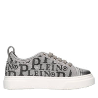 Sneakers in camoscio e strass 