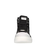 Sneakers in tessuto e strass 