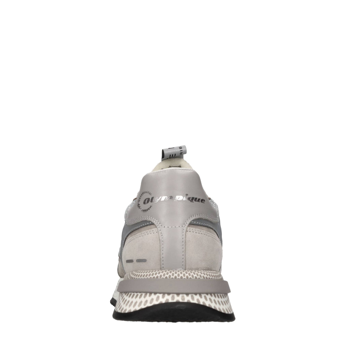 Sneakers in camoscio e tessuto 