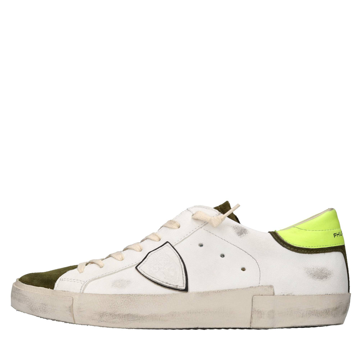 Sneakers in pelle e camoscio 