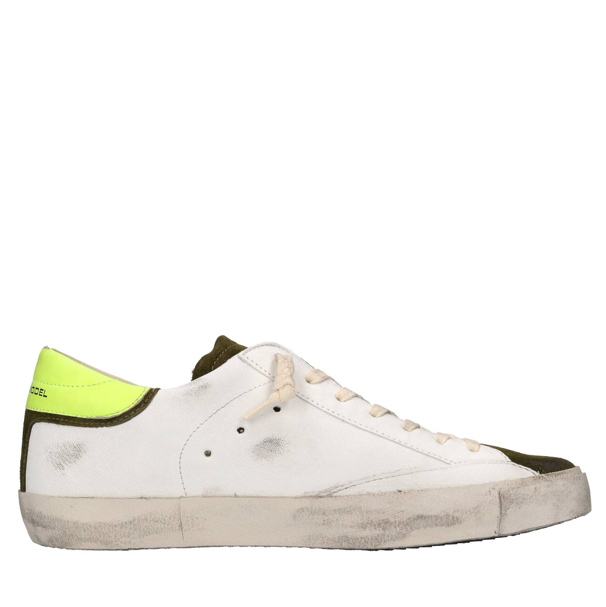 Sneakers in pelle e camoscio 