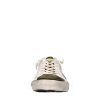 Sneakers in pelle e camoscio 