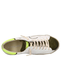 Sneakers in pelle e camoscio 